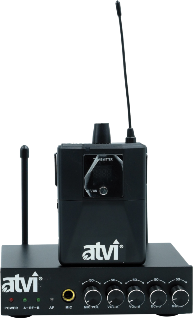 ATVI WM702LH Wireless Handheld and Lapel Mic