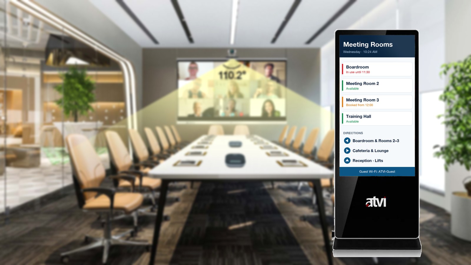 ATVI ADS55-Full HD in hospitality & meeting spaces