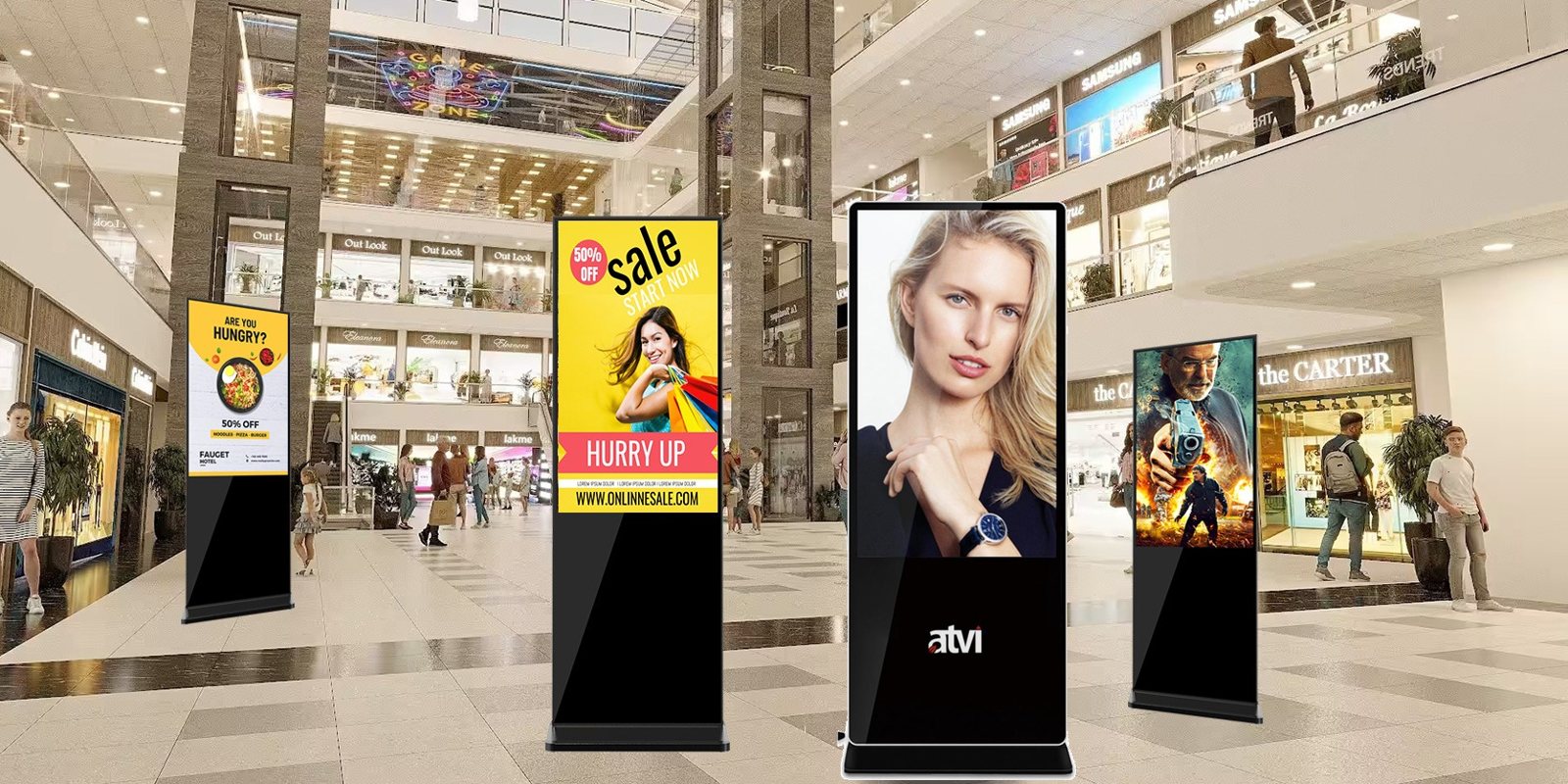 ATVI ADS65 in retail & malls