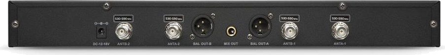 WM702LL receiver rear panel