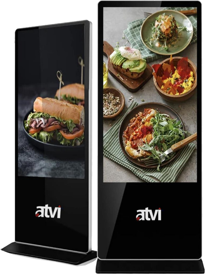 ATVI ADS55-4K signage standees